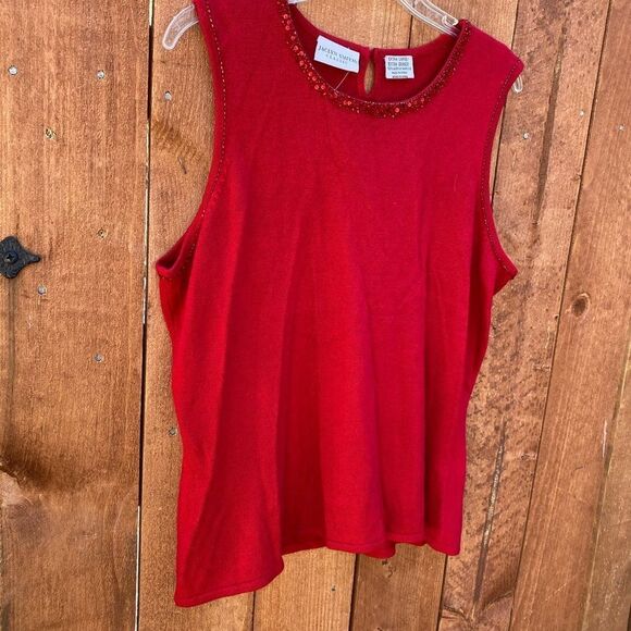 Jaclyn Smith Sleeveless Sweater nwot‎ - Picture 4 of 8